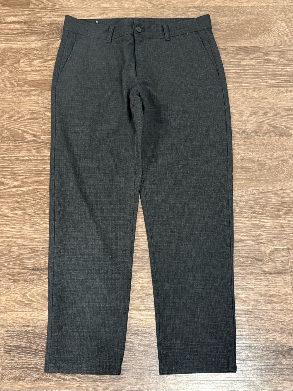 Zara Men's Dark Charcoal Dress Pants